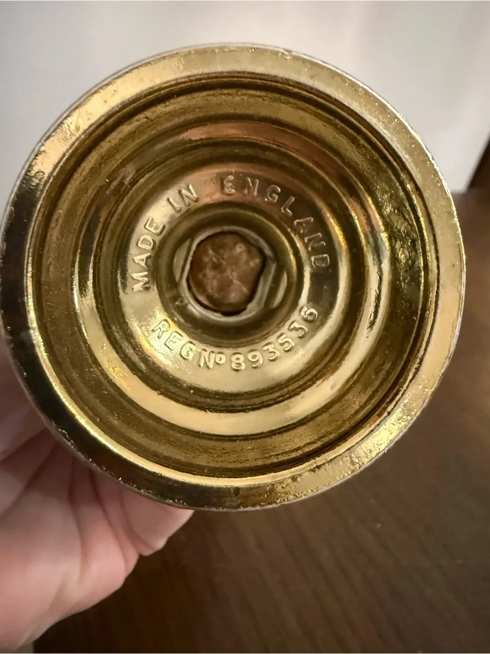 Vintage Brass Bud Vase 7.5